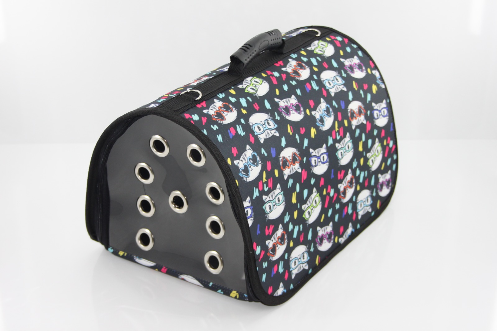 siyah kedi desenli flybag taşıma çantası 66.40 ₺ + KDV